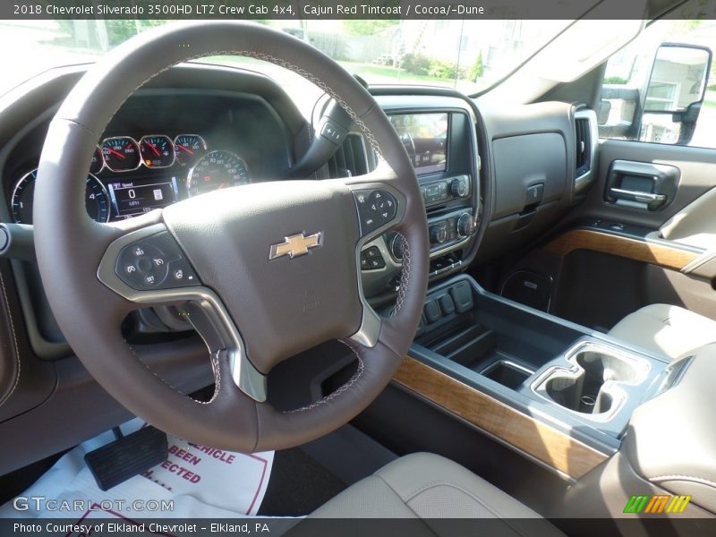 Cajun Red Tintcoat / Cocoa/­Dune 2018 Chevrolet Silverado 3500HD LTZ Crew Cab 4x4