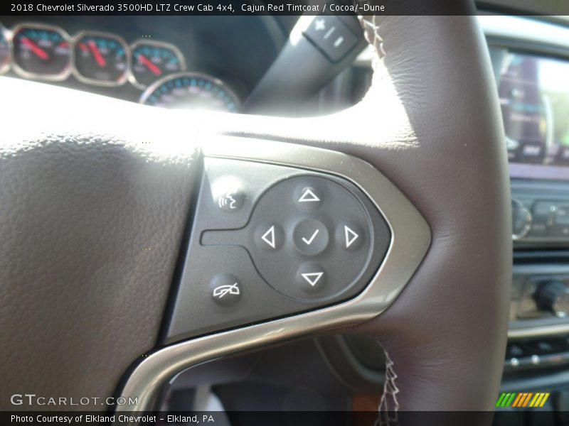 Cajun Red Tintcoat / Cocoa/­Dune 2018 Chevrolet Silverado 3500HD LTZ Crew Cab 4x4
