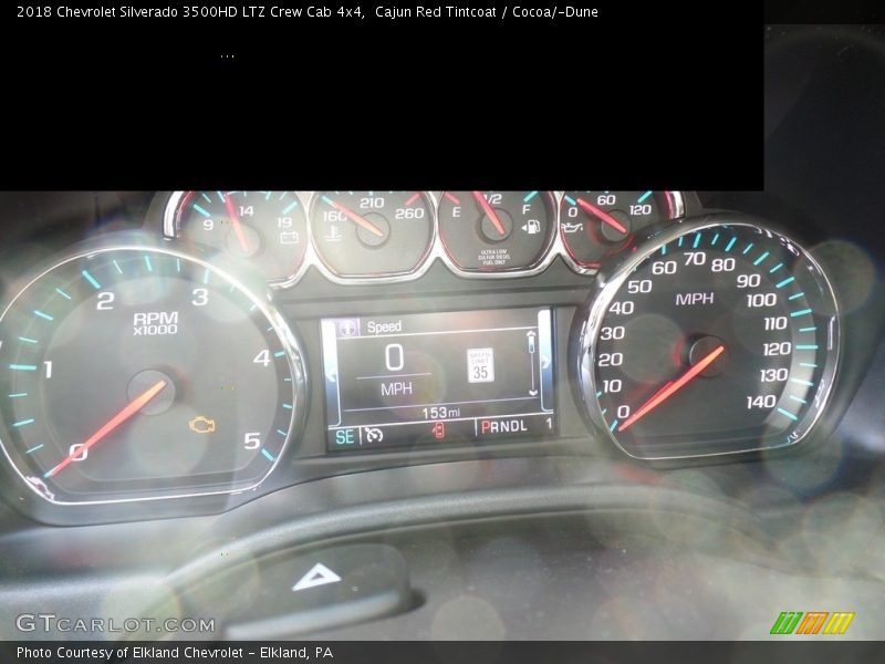 Cajun Red Tintcoat / Cocoa/­Dune 2018 Chevrolet Silverado 3500HD LTZ Crew Cab 4x4
