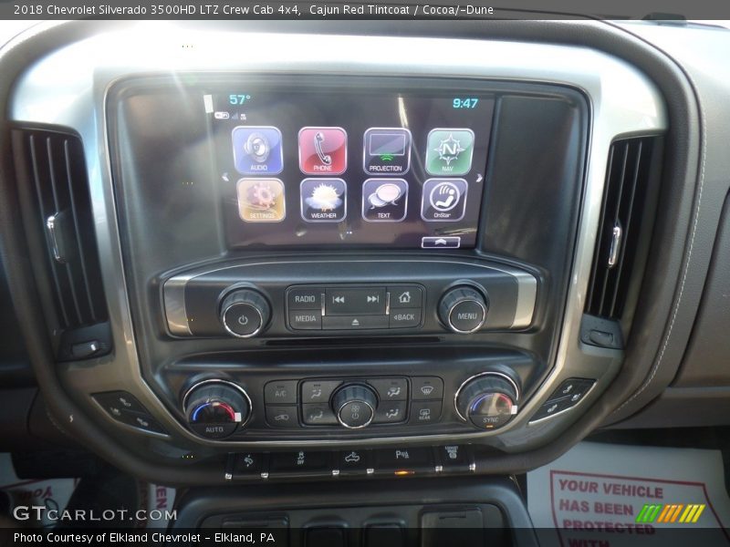 Cajun Red Tintcoat / Cocoa/­Dune 2018 Chevrolet Silverado 3500HD LTZ Crew Cab 4x4