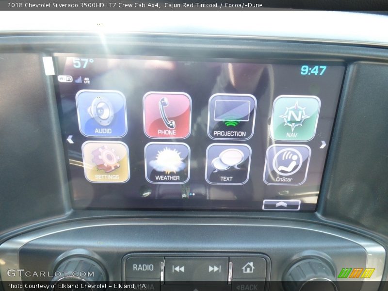 Cajun Red Tintcoat / Cocoa/­Dune 2018 Chevrolet Silverado 3500HD LTZ Crew Cab 4x4