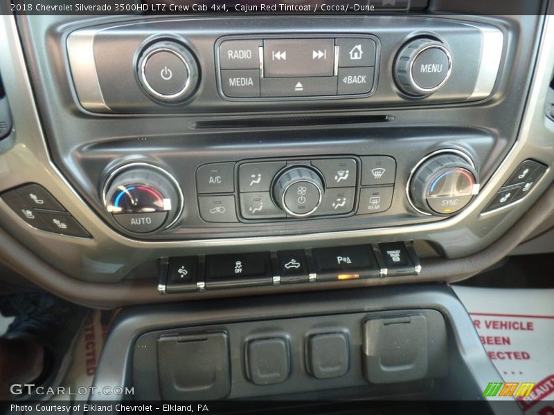 Cajun Red Tintcoat / Cocoa/­Dune 2018 Chevrolet Silverado 3500HD LTZ Crew Cab 4x4
