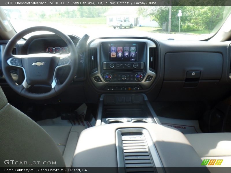 Cajun Red Tintcoat / Cocoa/­Dune 2018 Chevrolet Silverado 3500HD LTZ Crew Cab 4x4
