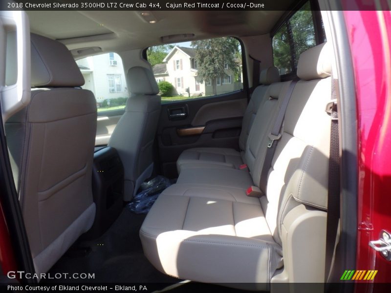 Cajun Red Tintcoat / Cocoa/­Dune 2018 Chevrolet Silverado 3500HD LTZ Crew Cab 4x4