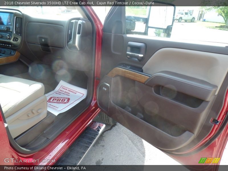 Cajun Red Tintcoat / Cocoa/­Dune 2018 Chevrolet Silverado 3500HD LTZ Crew Cab 4x4
