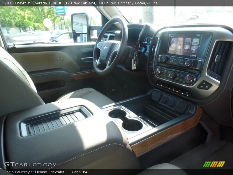 Cajun Red Tintcoat / Cocoa/­Dune 2018 Chevrolet Silverado 3500HD LTZ Crew Cab 4x4