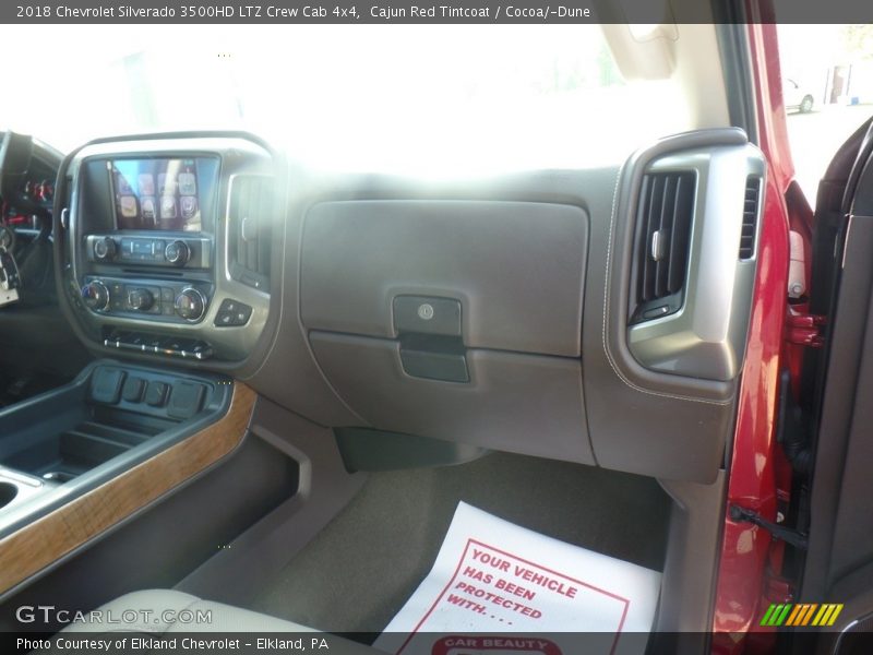 Cajun Red Tintcoat / Cocoa/­Dune 2018 Chevrolet Silverado 3500HD LTZ Crew Cab 4x4