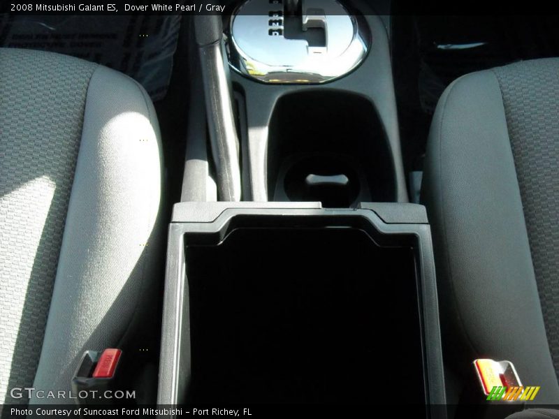 Dover White Pearl / Gray 2008 Mitsubishi Galant ES