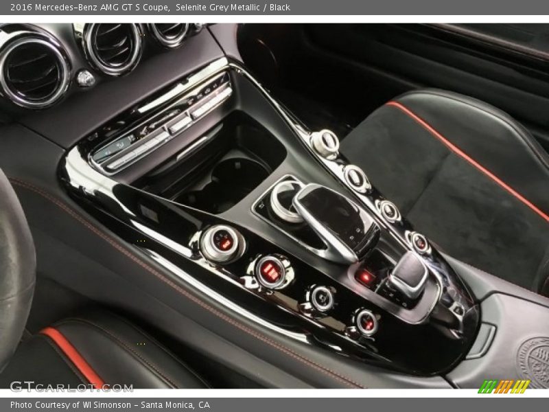Controls of 2016 AMG GT S Coupe