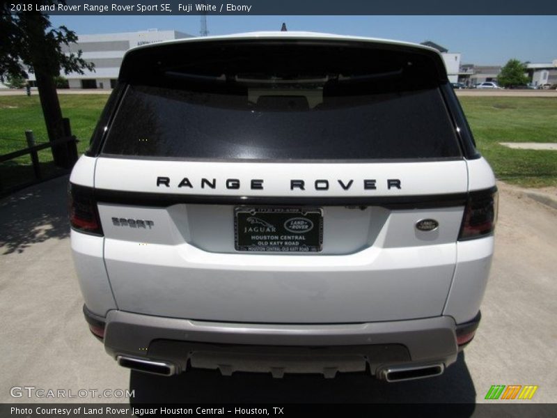 Fuji White / Ebony 2018 Land Rover Range Rover Sport SE