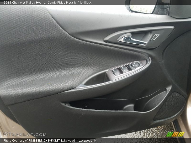 Sandy Ridge Metallic / Jet Black 2018 Chevrolet Malibu Hybrid