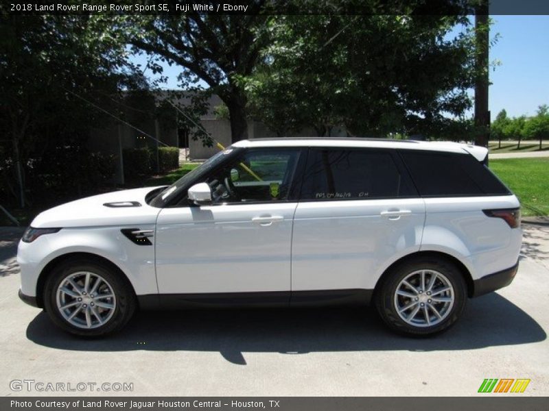 Fuji White / Ebony 2018 Land Rover Range Rover Sport SE