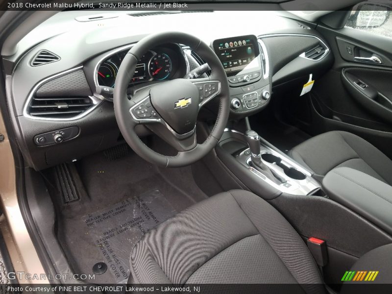 Sandy Ridge Metallic / Jet Black 2018 Chevrolet Malibu Hybrid