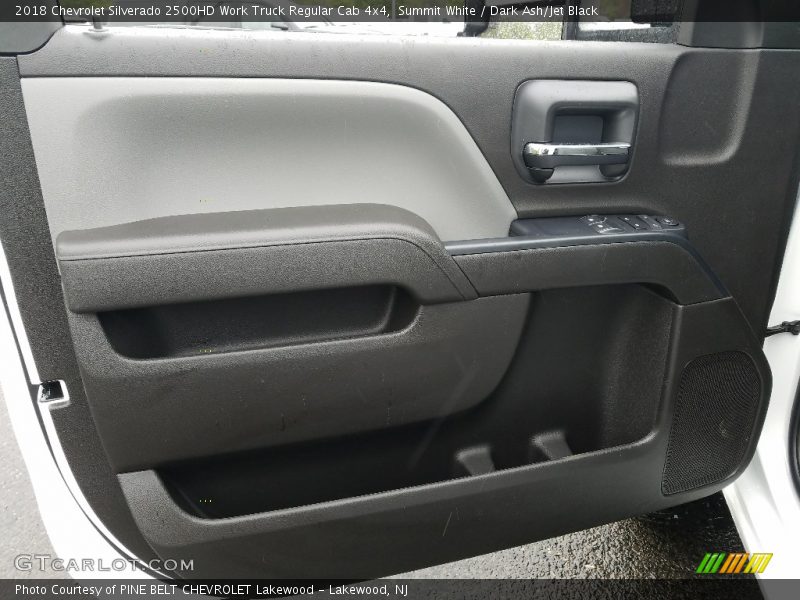 Summit White / Dark Ash/Jet Black 2018 Chevrolet Silverado 2500HD Work Truck Regular Cab 4x4