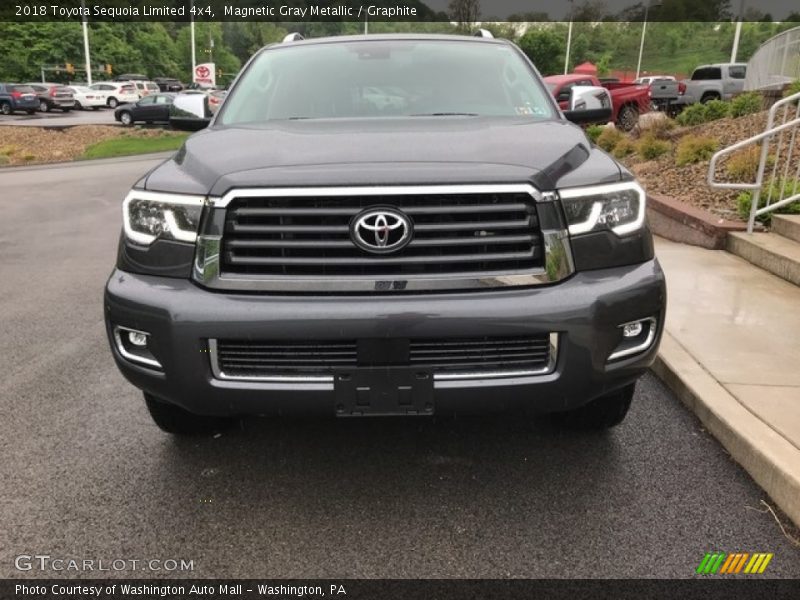 Magnetic Gray Metallic / Graphite 2018 Toyota Sequoia Limited 4x4