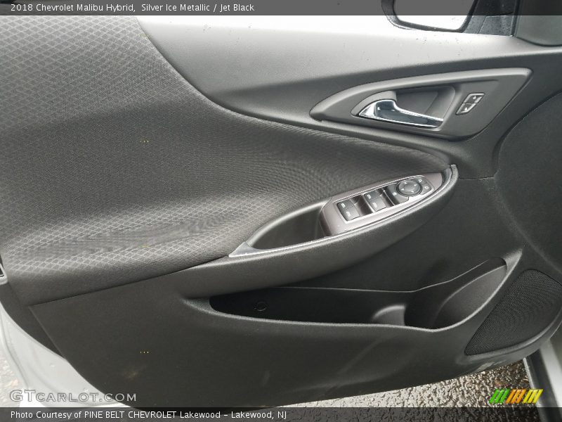 Silver Ice Metallic / Jet Black 2018 Chevrolet Malibu Hybrid