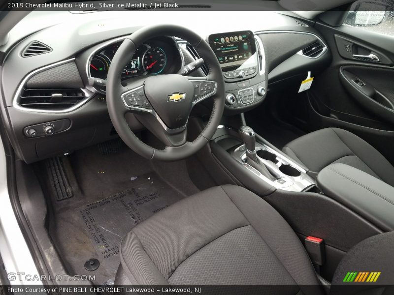 Silver Ice Metallic / Jet Black 2018 Chevrolet Malibu Hybrid