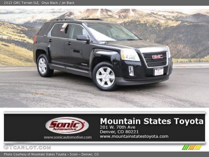 Onyx Black / Jet Black 2013 GMC Terrain SLE
