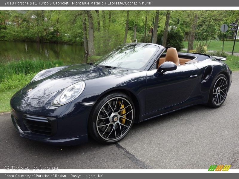 Front 3/4 View of 2018 911 Turbo S Cabriolet