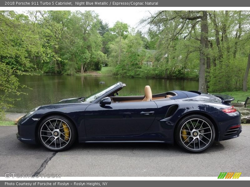  2018 911 Turbo S Cabriolet Night Blue Metallic