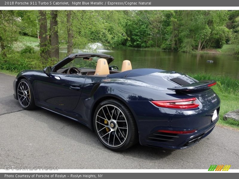  2018 911 Turbo S Cabriolet Night Blue Metallic
