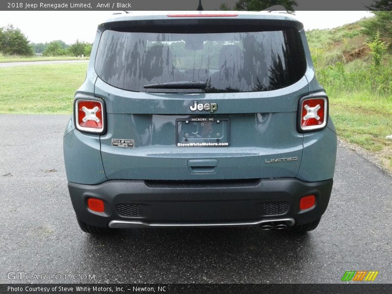 Anvil / Black 2018 Jeep Renegade Limited