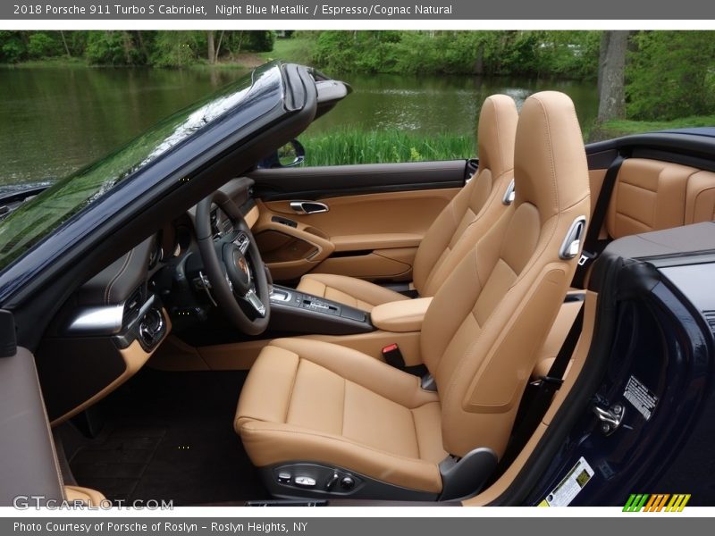 Front Seat of 2018 911 Turbo S Cabriolet