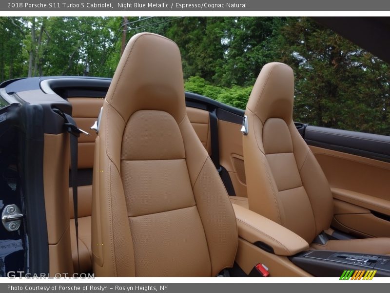 Front Seat of 2018 911 Turbo S Cabriolet