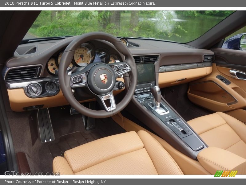 Front Seat of 2018 911 Turbo S Cabriolet