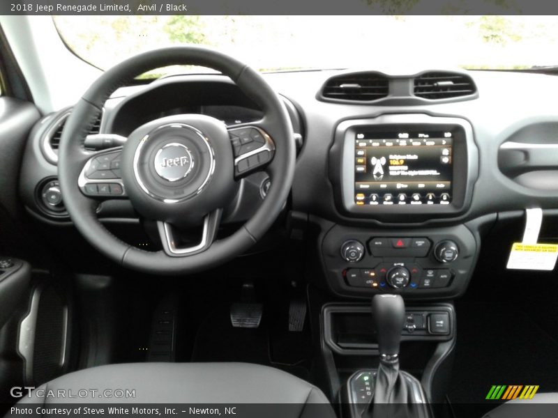 Anvil / Black 2018 Jeep Renegade Limited