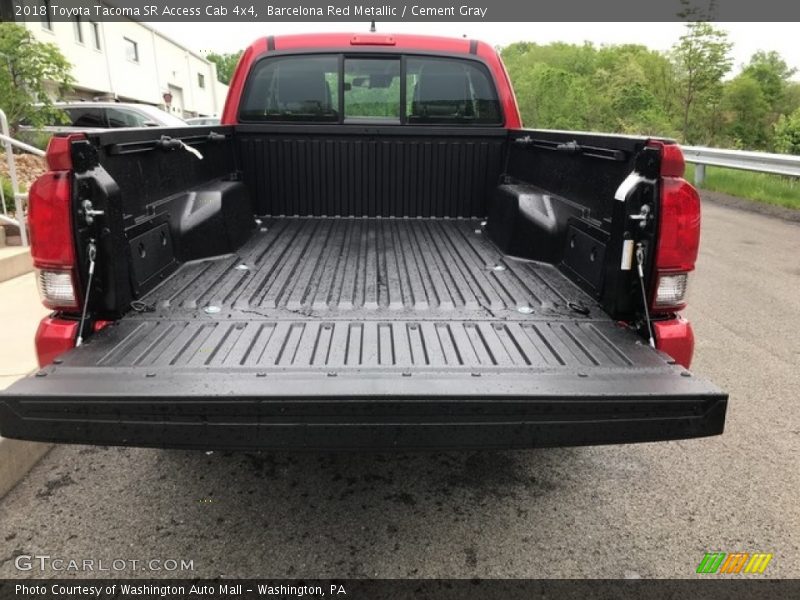 Barcelona Red Metallic / Cement Gray 2018 Toyota Tacoma SR Access Cab 4x4