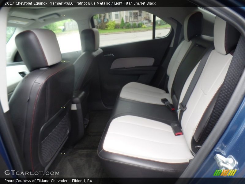 Patriot Blue Metallic / Light Titanium/Jet Black 2017 Chevrolet Equinox Premier AWD