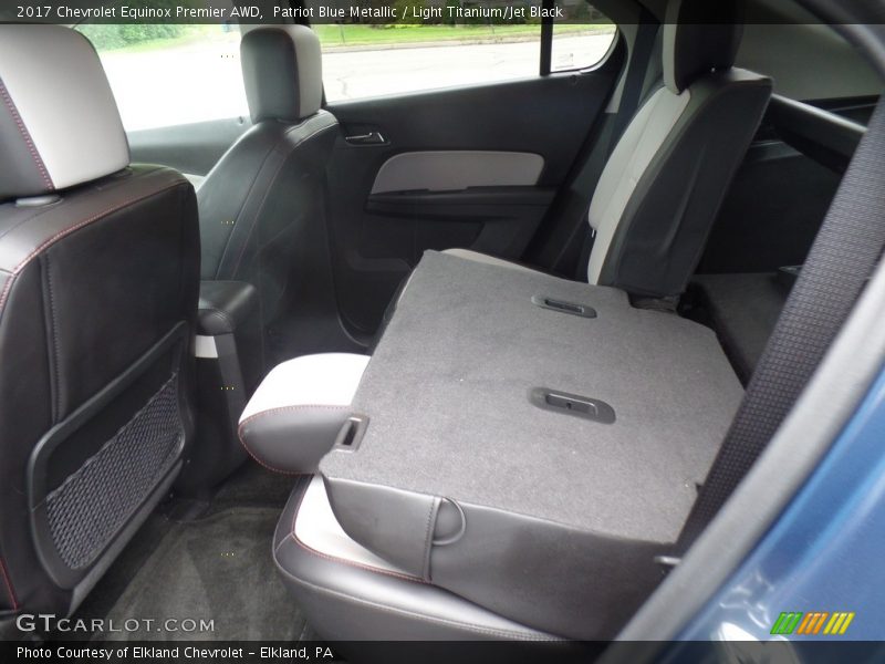 Patriot Blue Metallic / Light Titanium/Jet Black 2017 Chevrolet Equinox Premier AWD