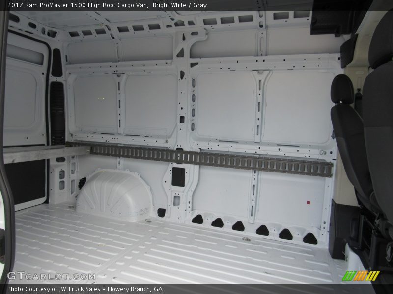Bright White / Gray 2017 Ram ProMaster 1500 High Roof Cargo Van