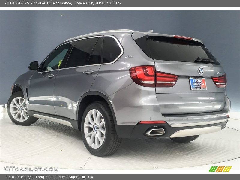 Space Gray Metallic / Black 2018 BMW X5 xDrive40e iPerfomance