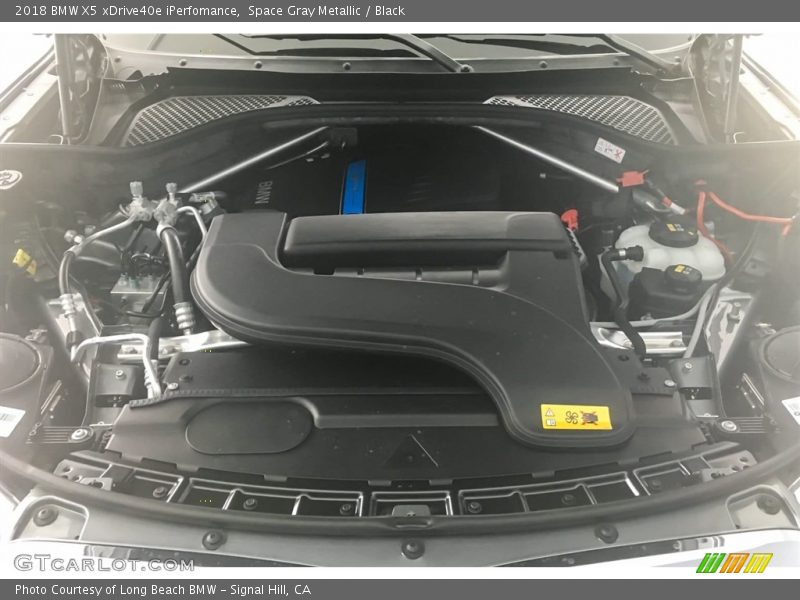 Space Gray Metallic / Black 2018 BMW X5 xDrive40e iPerfomance