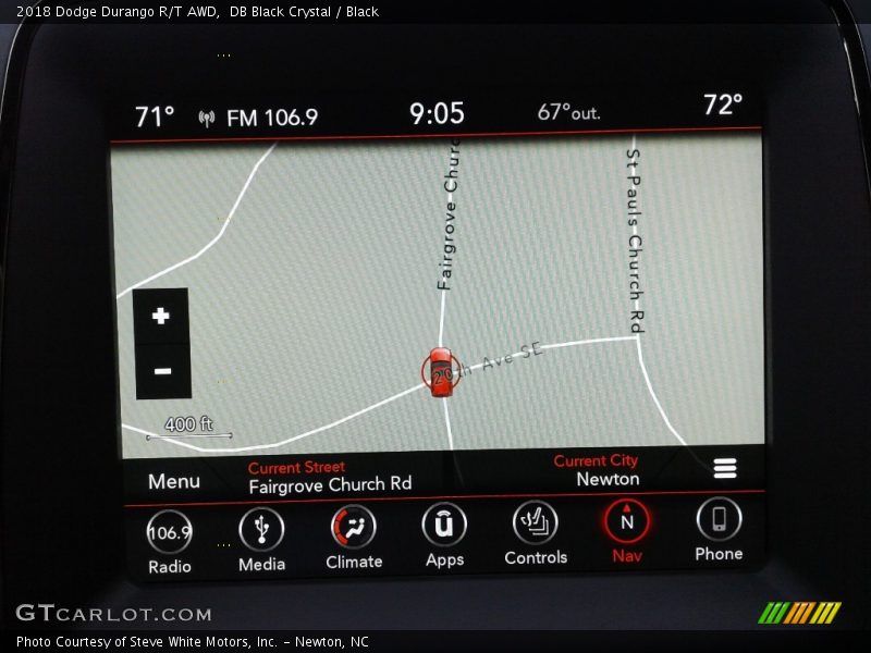 DB Black Crystal / Black 2018 Dodge Durango R/T AWD