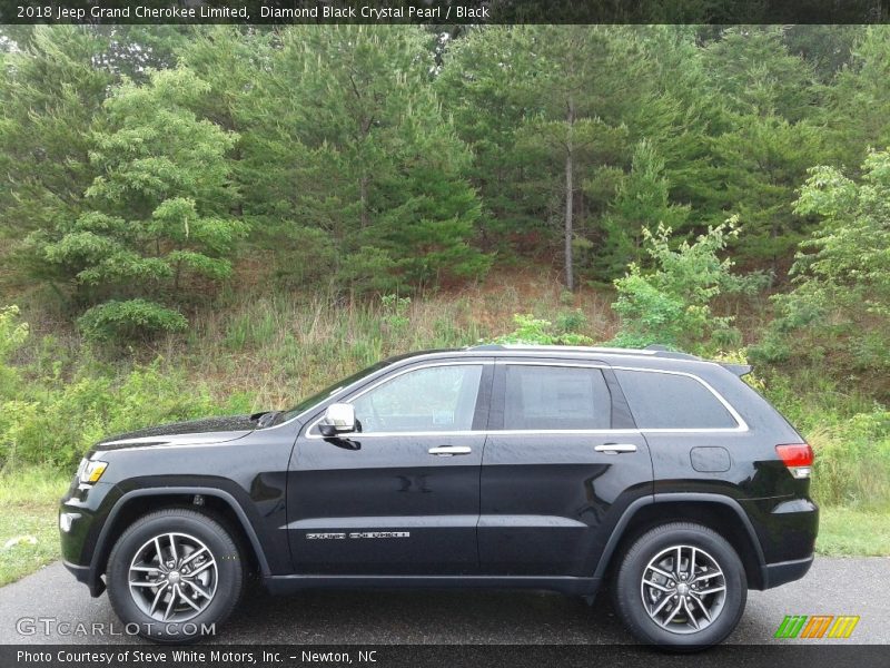  2018 Grand Cherokee Limited Diamond Black Crystal Pearl