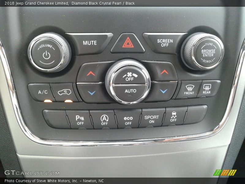 Diamond Black Crystal Pearl / Black 2018 Jeep Grand Cherokee Limited