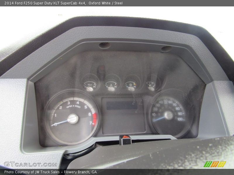 Oxford White / Steel 2014 Ford F250 Super Duty XLT SuperCab 4x4