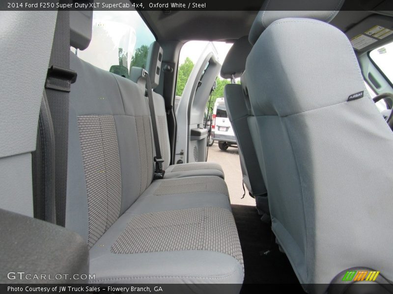 Oxford White / Steel 2014 Ford F250 Super Duty XLT SuperCab 4x4