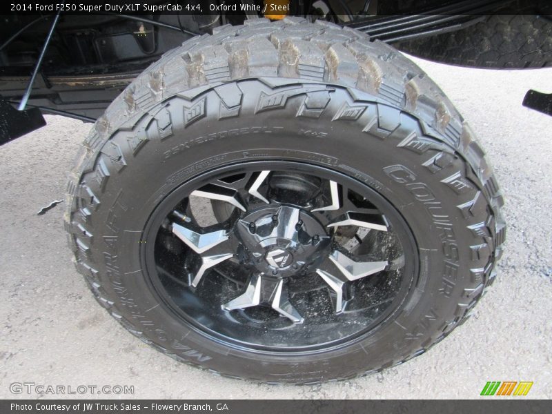 Oxford White / Steel 2014 Ford F250 Super Duty XLT SuperCab 4x4