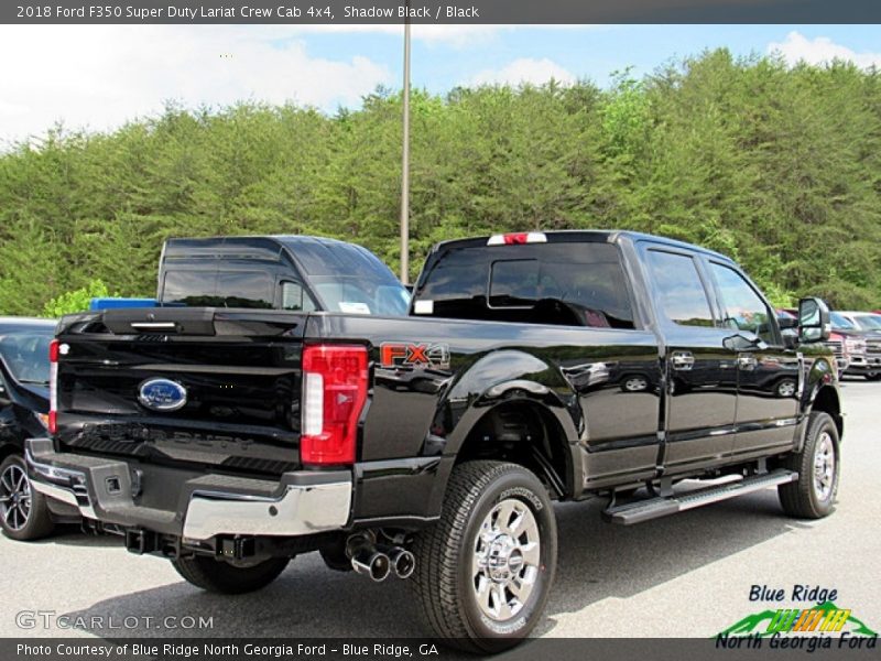 Shadow Black / Black 2018 Ford F350 Super Duty Lariat Crew Cab 4x4