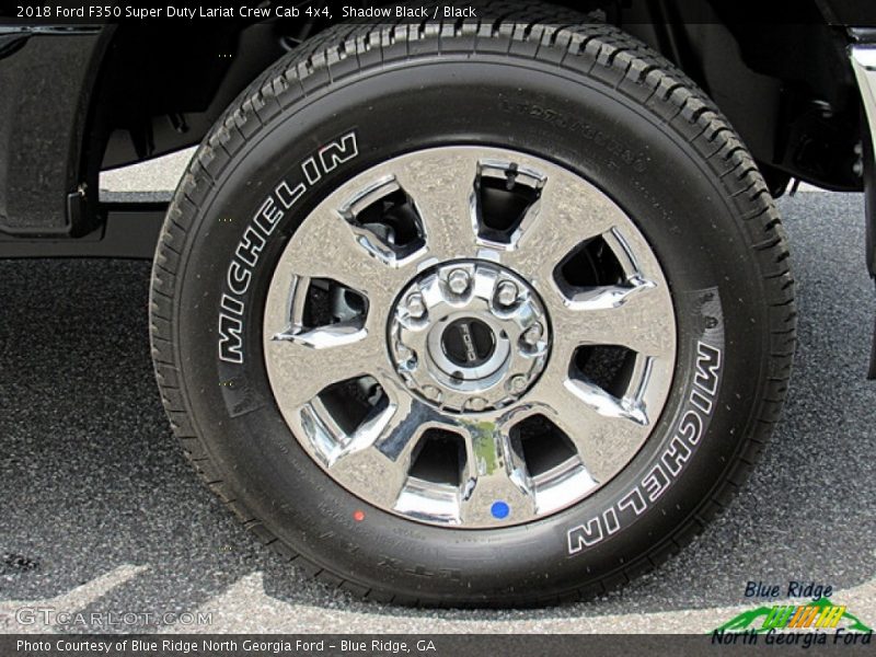 Shadow Black / Black 2018 Ford F350 Super Duty Lariat Crew Cab 4x4