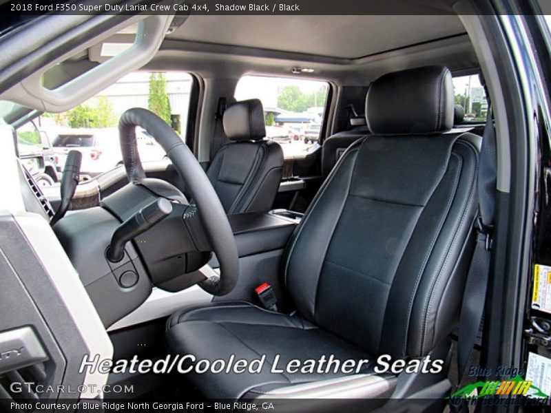 Shadow Black / Black 2018 Ford F350 Super Duty Lariat Crew Cab 4x4
