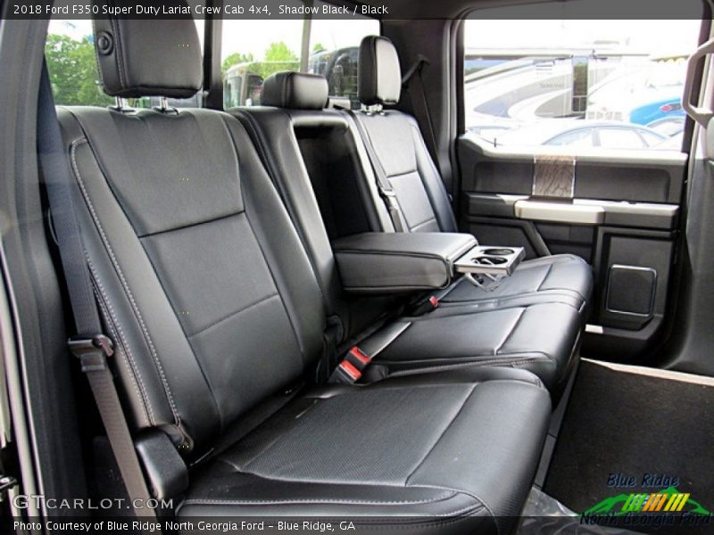 Shadow Black / Black 2018 Ford F350 Super Duty Lariat Crew Cab 4x4