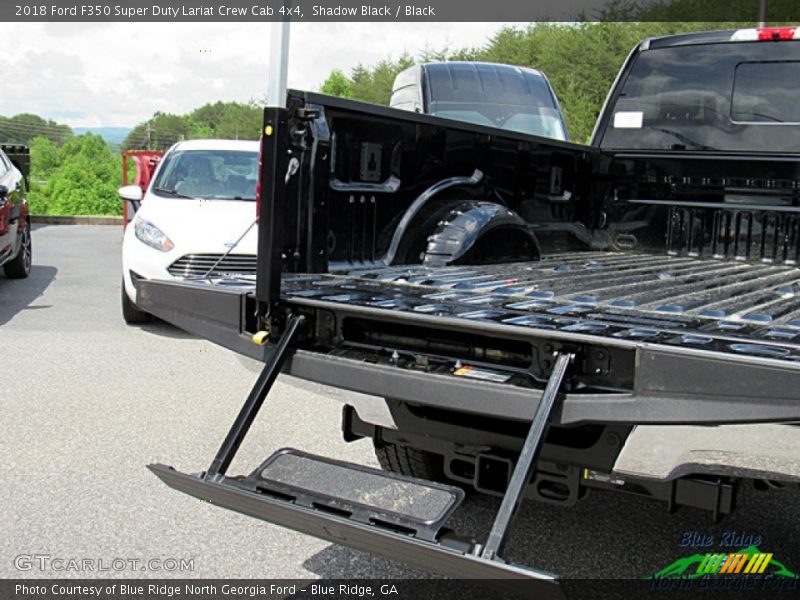 Shadow Black / Black 2018 Ford F350 Super Duty Lariat Crew Cab 4x4