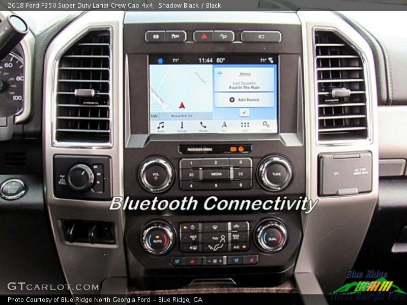 Shadow Black / Black 2018 Ford F350 Super Duty Lariat Crew Cab 4x4