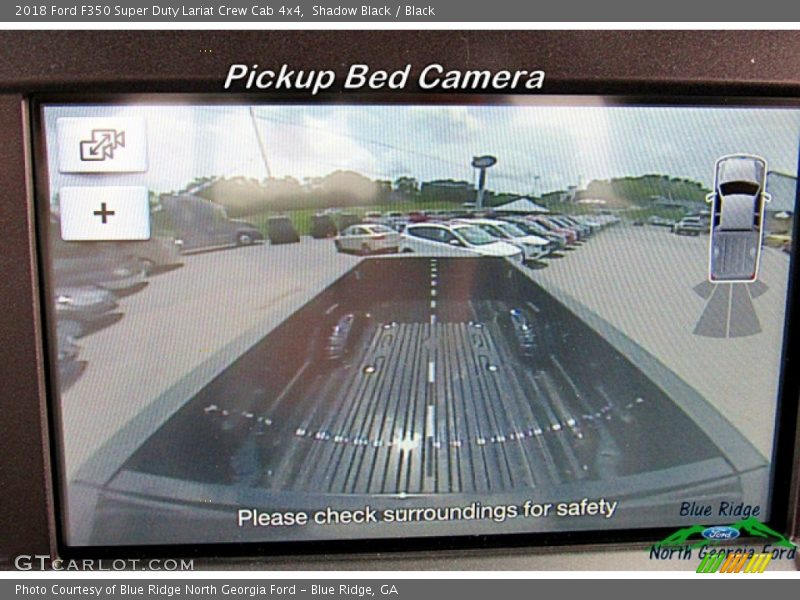 Shadow Black / Black 2018 Ford F350 Super Duty Lariat Crew Cab 4x4