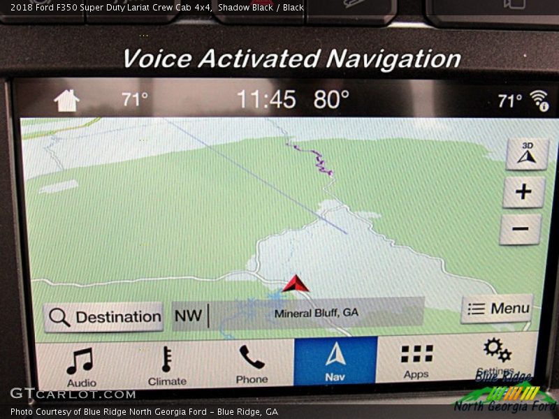 Shadow Black / Black 2018 Ford F350 Super Duty Lariat Crew Cab 4x4